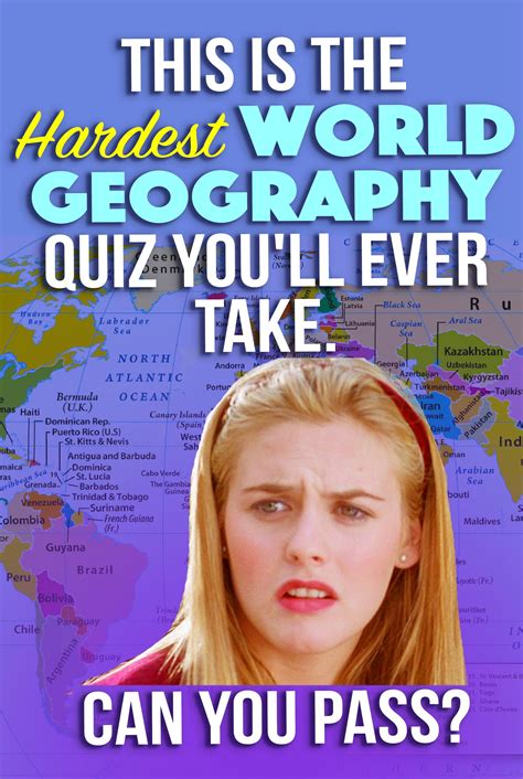 world's hardest geography quiz